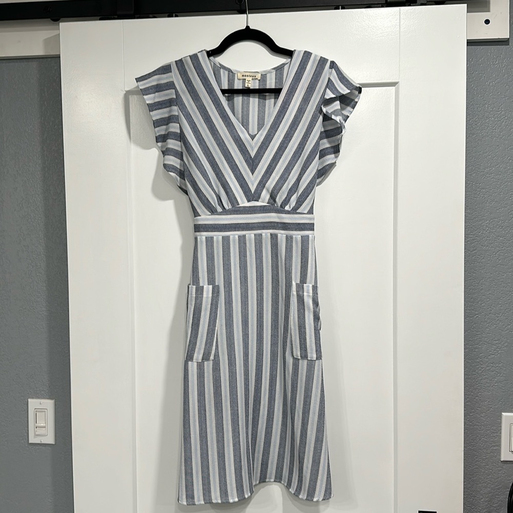 Blue Stripe Dress